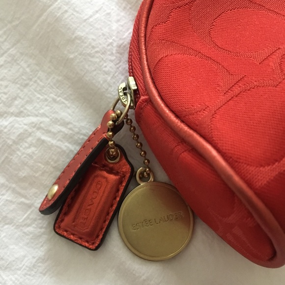 coach x estée lauder cosmetic bag - Picture 4 of 4